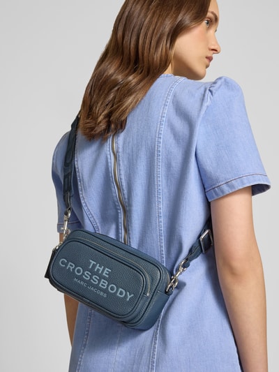Marc Jacobs Crossbody Bag aus echtem Rindsleder Blau 1