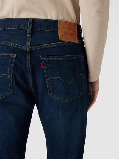 Levi's® Straight Leg Jeans im 5-Pocket-Design Dunkelblau 3