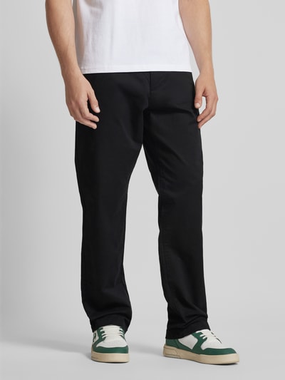 REVIEW Straight Leg Chino mit Gesäßtaschen Black 4