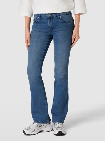 Mavi Jeans Jeans met labeldetail, model 'BELLA' Blauw - 4