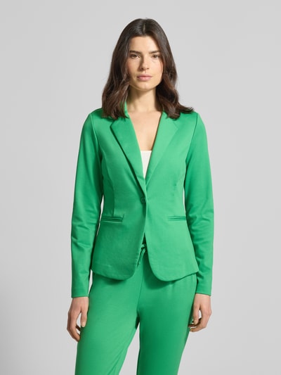 ICHI Regular Fit Blazer mit Viskose-Anteil Modell 'Kate' Gruen 4