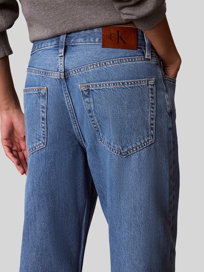 Calvin Klein Jeans Straight Fit Jeans aus reiner Baumwolle Jeansblau 6