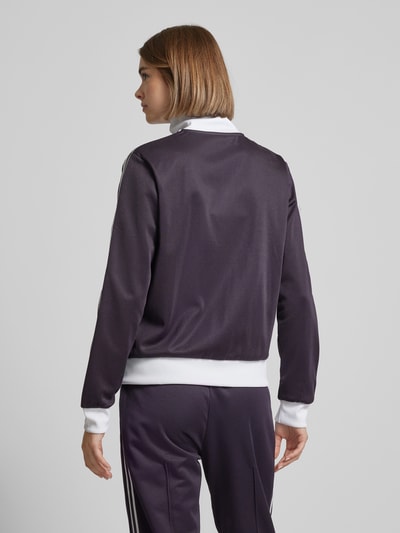 adidas Originals Sweatjacke mit Stehkragen Modell 'BECKENBAUER' Aubergine 5