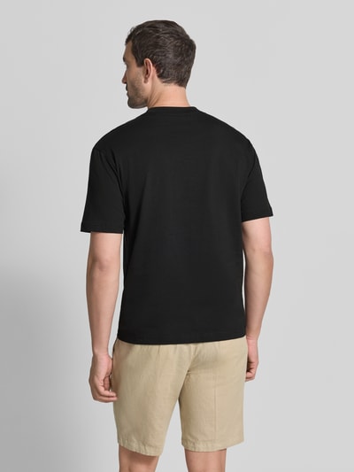 MCNEAL regular fit T-shirt met ronde hals Zwart - 5