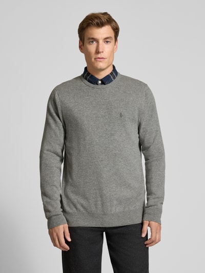 Polo Ralph Lauren Gebreide pullover met ribboorden Middengrijs - 4
