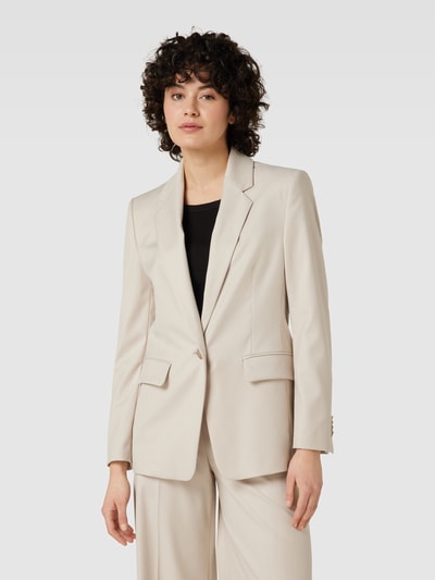 Drykorn Blazer met klepzakken, model 'ATLIN' Steengrijs - 4