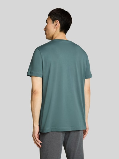 Tom Tailor Regular Fit T-Shirt aus reiner Baumwolle Aqua 5