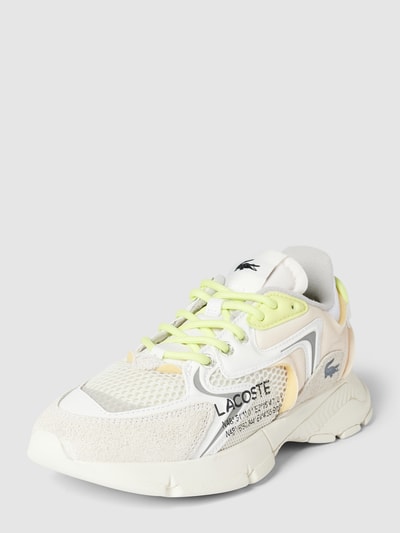 Lacoste Sneakers met labelprint Offwhite - 1