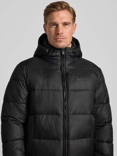 BOSS Regular Fit Steppjacke mit Kapuze Modell 'CIKORO' Black 3