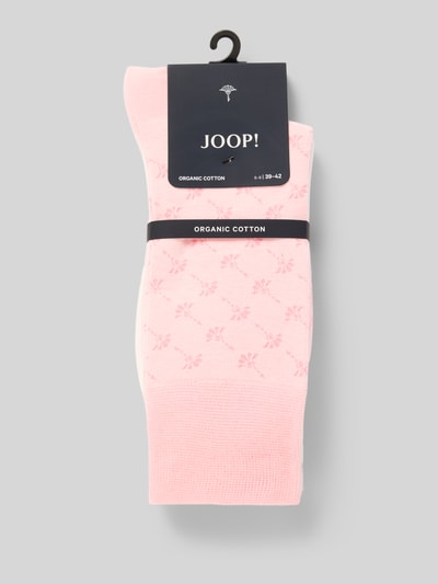 JOOP! Collection Sokken met elastische band in een set van 2 paar Felroze - 3