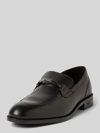 BOSS Derby-Schuhe aus echtem Leder Modell 'Tayil' Black 1