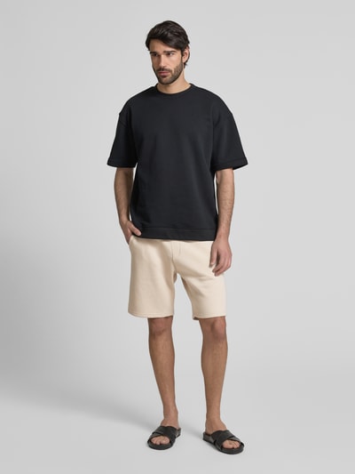 MCNEAL Korte broek met elastische band en steekzakken Beige - 1