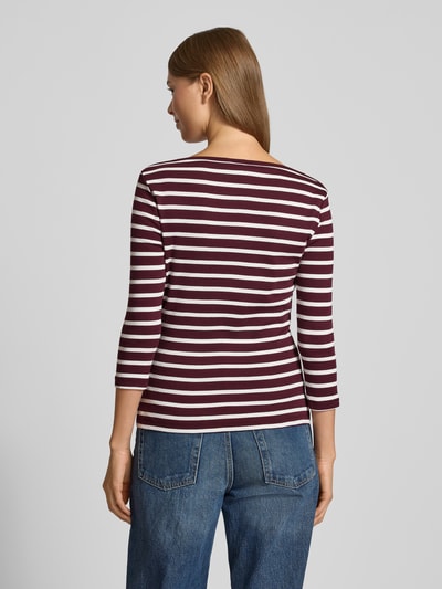 Tommy Hilfiger Slim Fit T-Shirt aus reiner Baumwolle Bordeaux 5