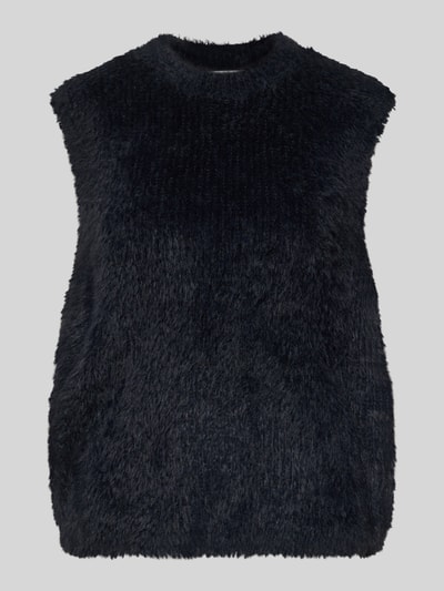 Christian Berg Woman Pullunder aus Effektgarn mit Rundhalsausschnitt Black 2