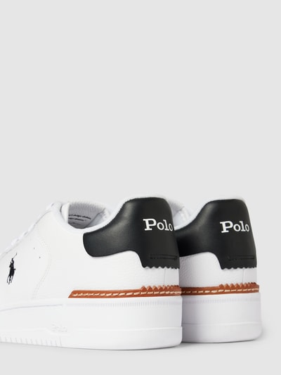 Polo Ralph Lauren Sneaker mit Label-Stitching Weiss 2