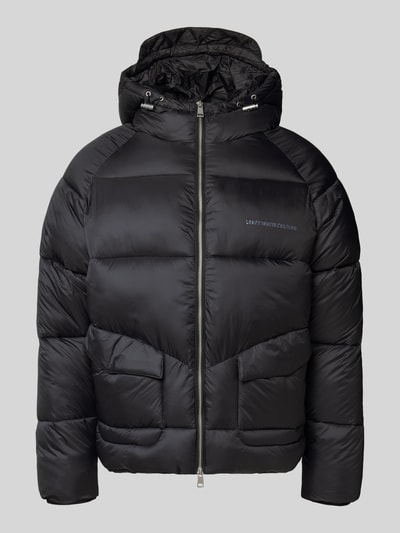 Don´t Waste Culture Steppjacke mit Kapuze Modell 'Vaida' Black 2