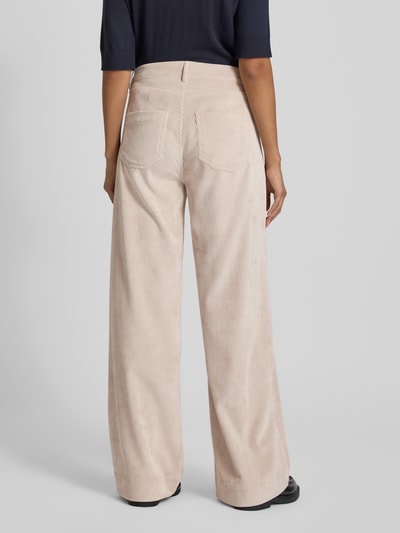 Raffaello Rossi Wide Leg Cordhose mit aufgesetzten Eingrifftaschen Modell 'MIRU' Beige 5