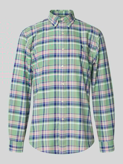 Polo Ralph Lauren Vrijetijdsoverhemd met labelstitching Groen - 2