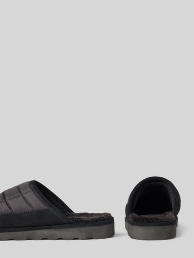 Polo Ralph Lauren Kapcie z pikowaniem i wyhaftowanym logo Czarny 2