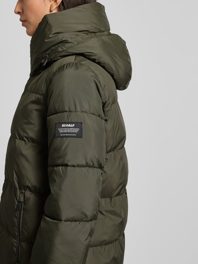 ECOALF Steppmantel mit Zweiwege-Reißverschluss Modell 'MANLIE' Dunkelgruen 3