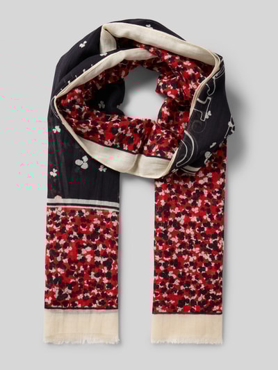 Marc O'Polo Schal aus Modal-Baumwoll-Mix Rot 1