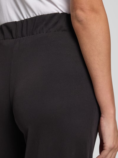 Jake*s Casual Recht broek van modalmix Zwart - 3