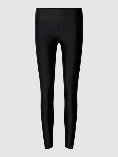 Falke Legginsy z szerokim paskiem model ‘ELEGANT SHINE’ Czarny 1