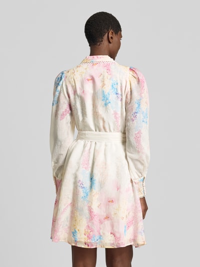 YAS Minikleid aus Lyocell-Mix Modell 'Florence' Rose 5