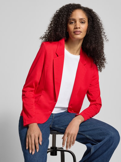 FREE/QUENT Slim Fit Blazer mit Viskose-Anteil Modell 'Nanni' Rot 3