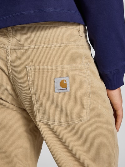 Carhartt Work In Progress Cordhose mit Eingrifftaschen Modell 'NEWEL' Beige 3