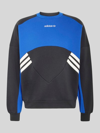 adidas Originals Relaxed Fit Sweatshirt aus Baumwoll-Mix  Royal 2