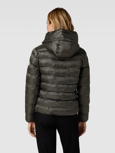 COMO NO 1 Steppjacke mit Kapuze Dunkelgruen 5