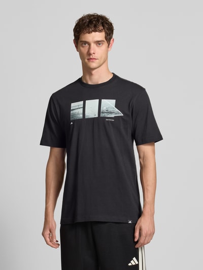adidas Sportswear T-Shirt mit Motiv-Print Black 4