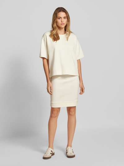 JOOP! Sweatrock mit Label-Stitching Modell 'Tiara' Offwhite 1