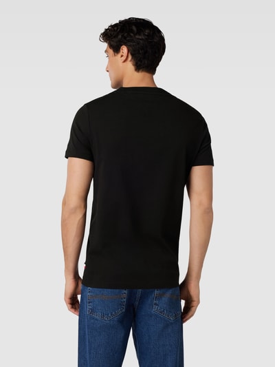 Tommy Hilfiger Slim fit T-shirt met ronde hals Zwart - 5