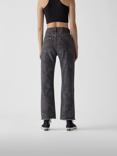 Etro Straight Fit Jeans Schwarz 5