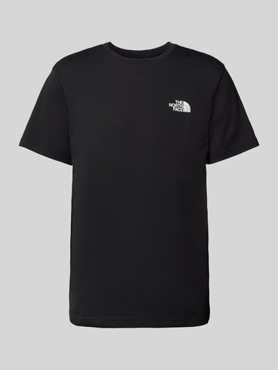 The North Face T-Shirt mit Label-Print Modell 'SIMPLE DOME' Black 1