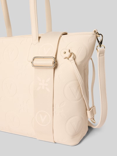 VALENTINO BAGS Handtas met structuurmotief, model 'SAMBA' Ecru - 2