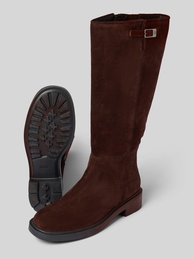 Högl Stiefel aus echtem Leder Modell 'Suede' Schoko 4