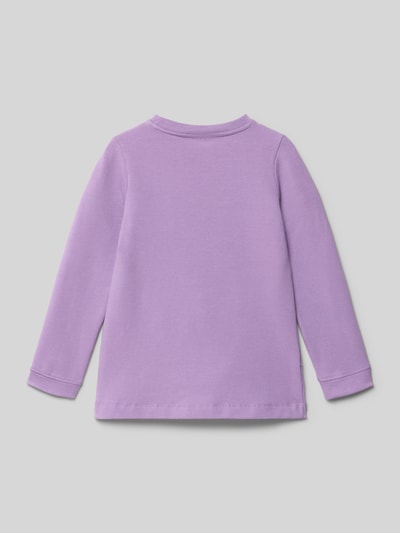 s.Oliver RED LABEL Regular Fit Sweatshirt aus Baumwoll-Mix Lavender 3