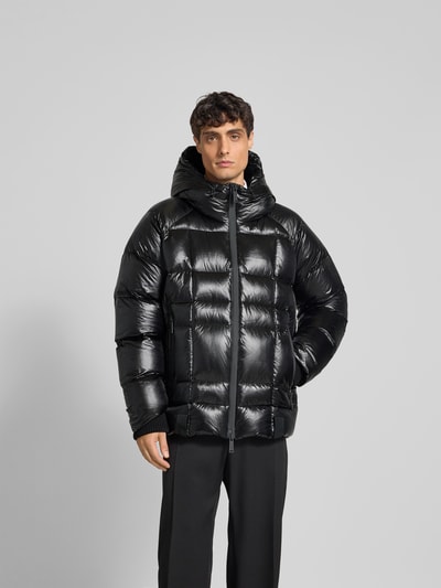 Dsquared2 Regular Fit Daunenjacke mit Tunnelzug Black 4