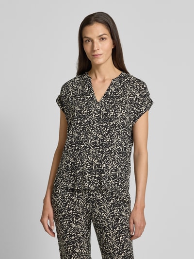 Tom Tailor Relaxed Fit Blusenshirt aus reiner Viskose Black 4