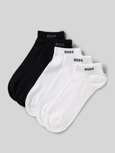 BOSS Sneakersocken mit Label-Stitching im 5er-Pack Weiss 1