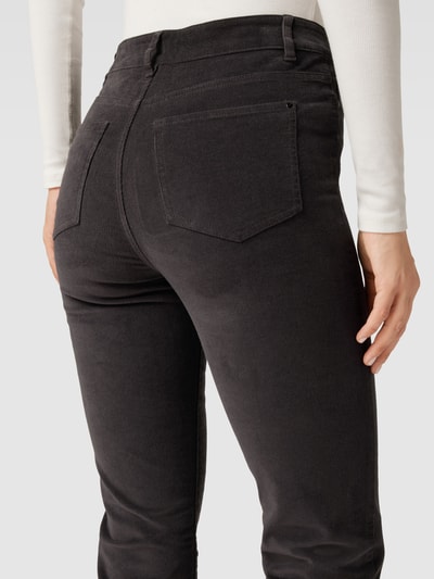 Christian Berg Woman Broek met knoop- en ritssluiting Grafiet - 3