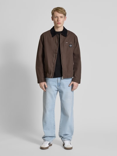 REVIEW Sweter z dzianiny z okrągłym dekoltem Czarny 1