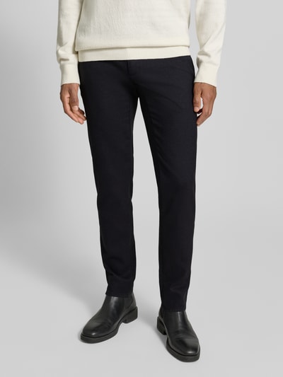 Brax Stoffhose mit französischen Eingrifftaschen Modell 'Fabio' Marine 4