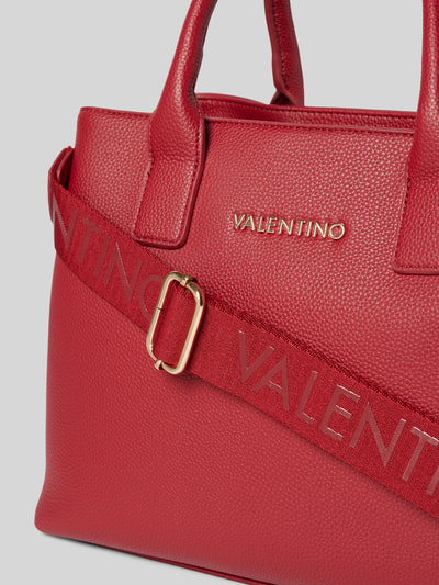 VALENTINO BAGS Handtas met labelapplicatie, model 'NEVER' Rood - 2