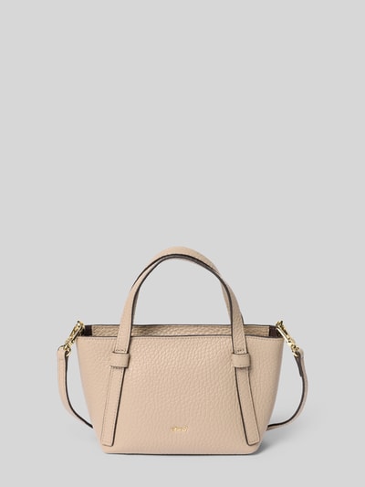 Abro Torebka z aplikacją z logo model ‘COSMO mini’ Szarobrązowy 2