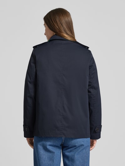 Lauren Ralph Lauren Regular Fit Trenchcoat mit Umlegekragen Marine 5