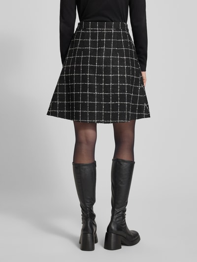 HUGO Ausgestellter Mini-Rock mit Viskose-Anteil Modell 'RIKLA-1' Black 5